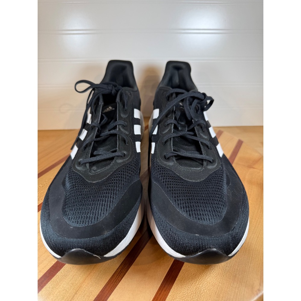 Adidas Supernova Mens Running Shoes Black White S42722 Size 12.5 Boost Bounce